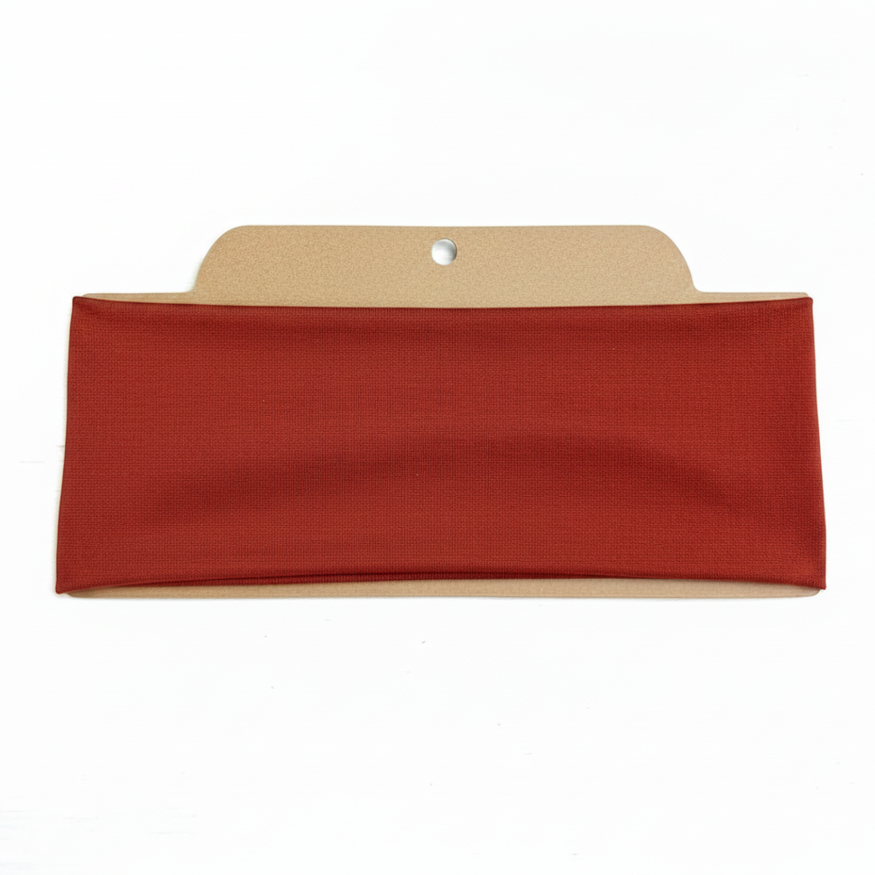Solid Rust Soft Stretch Twist Knot Headband | CrystalxClear Collection