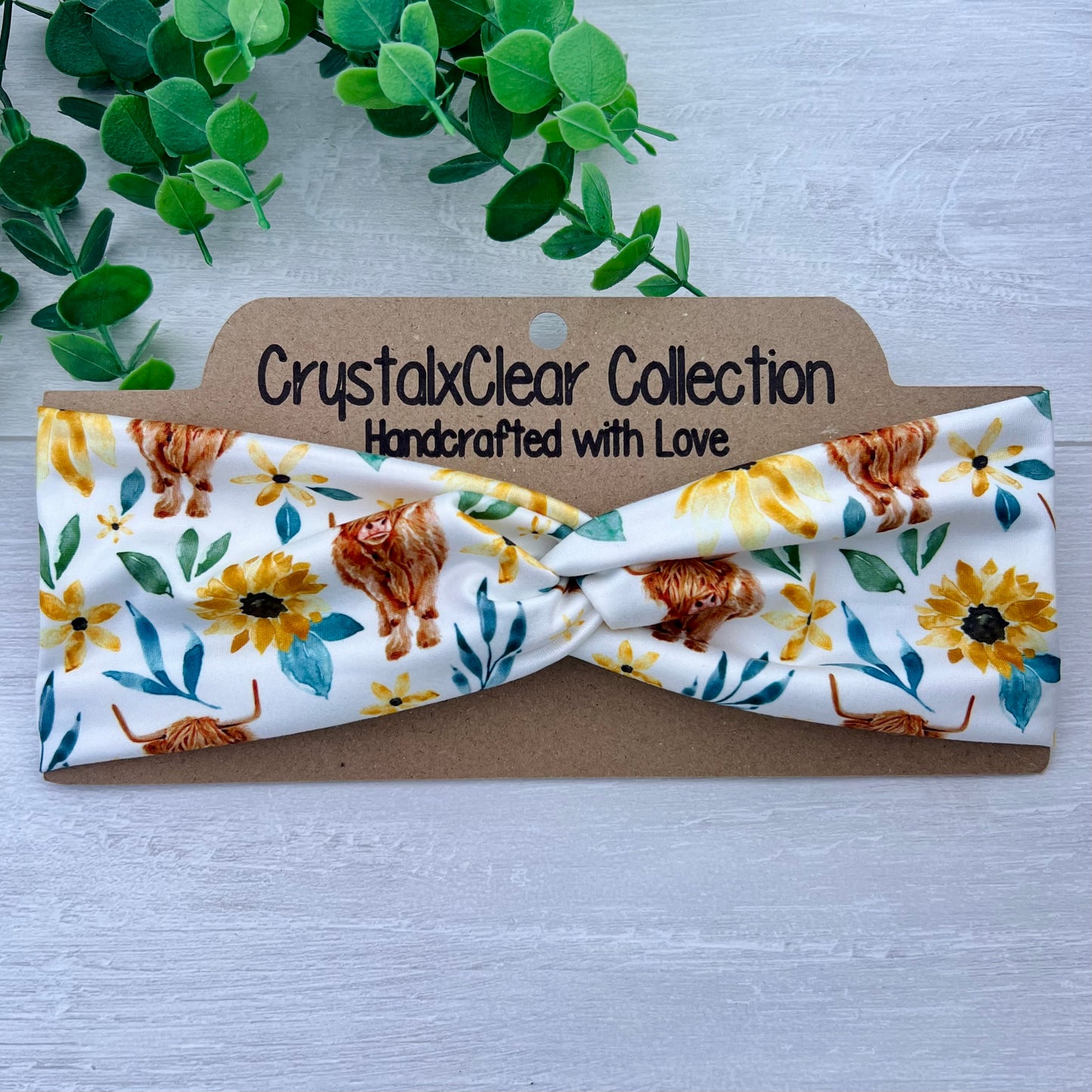 Highland Cow Headband