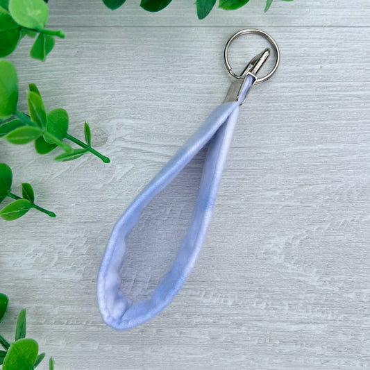 Clouds Fabric Key Fob Handles for Easy Carrying | CrystalxClear Collection