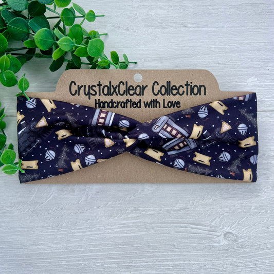 Believe Train Twist Knot Headband