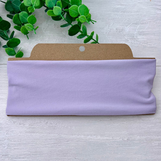 Solid Lavender Twist Knot Headband