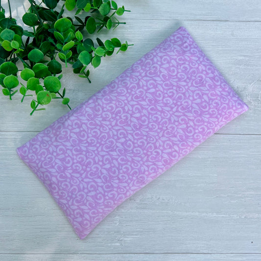Pink Swirls Original Microwave Heating Pad for Everyday Comfort | CrystalxClear Collection