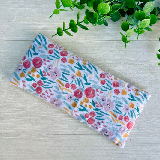 Floral Reusable Hot & Cold Eye Mask Therapy Pack | CrystalxClear Collection