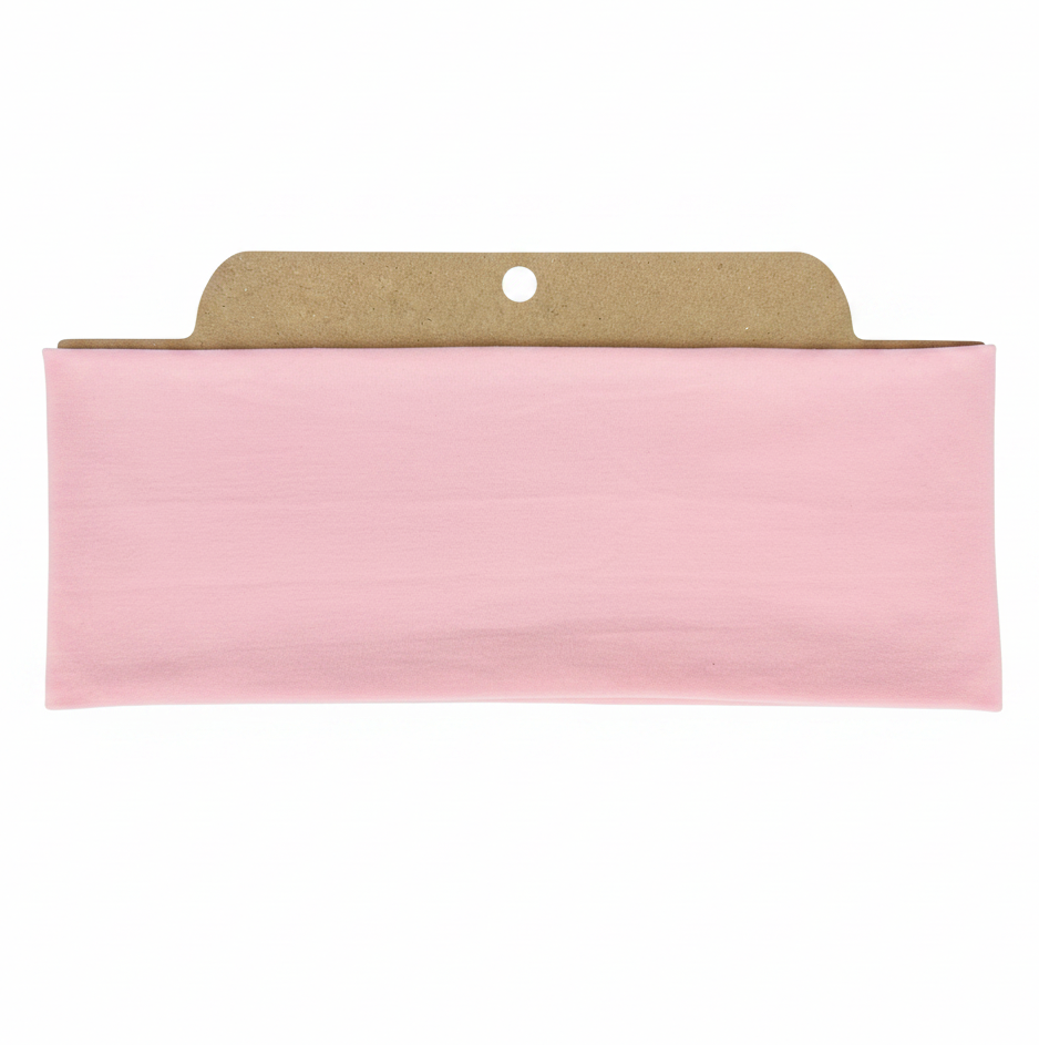 Light Pink Soft Stretch Twist Knot Headband | CrystalxClear Collection