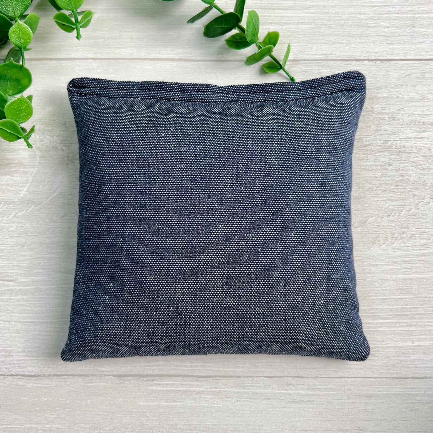 Demin Blue Corn-Filled Cornhole Bags