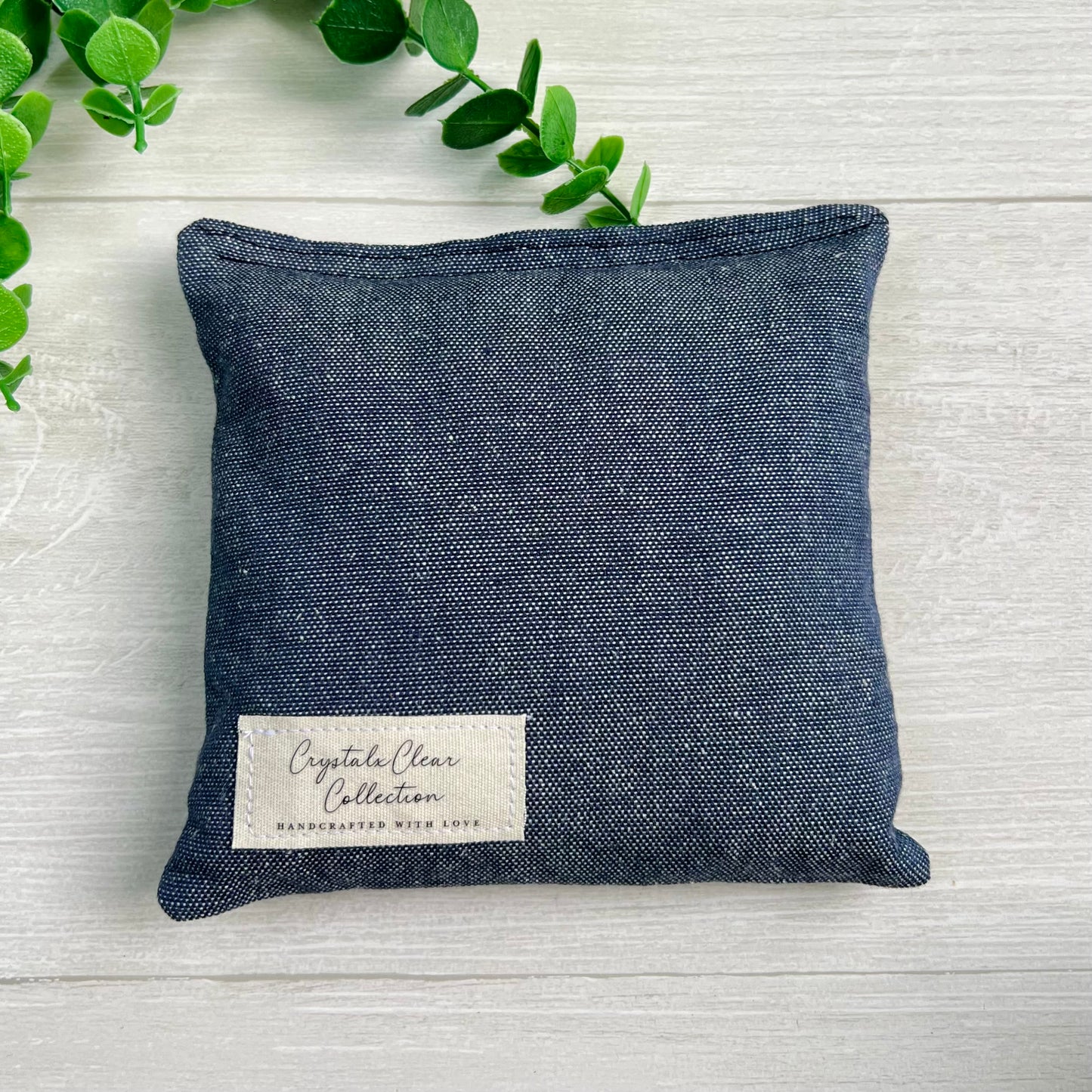 Demin Blue Corn-Filled Cornhole Bags