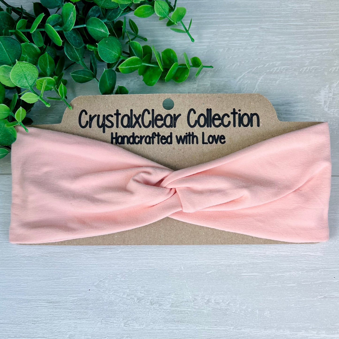Light Pink Twist Knot Headband