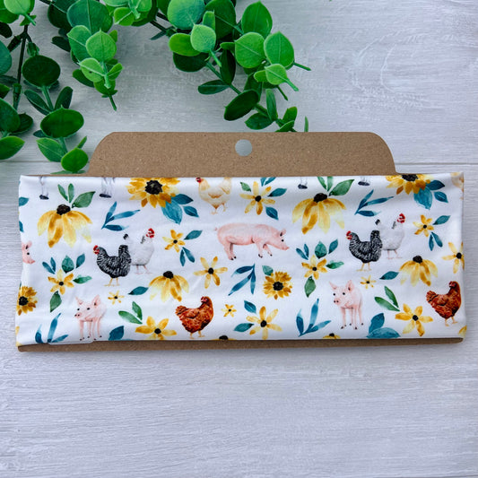 Farm Animal Fun Twist Knot Headband