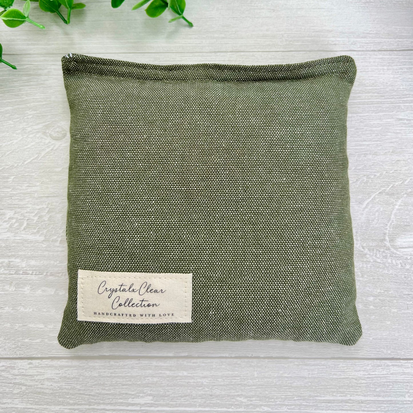 Olive Green Corn-Filled Cornhole Bags