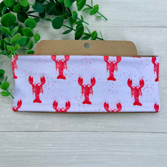 You're My Lobster Soft Stretch Twist Knot Headband | CrystalxClear Collection