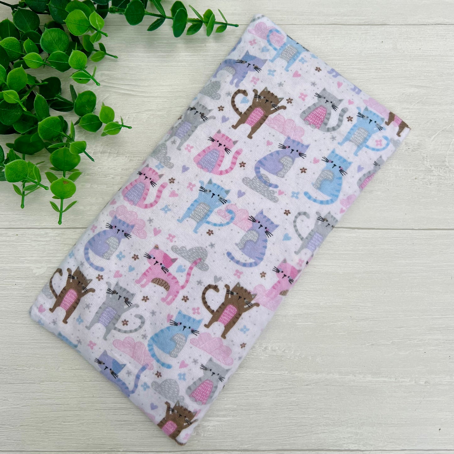Colorful Cats Original Microwave Heating Pad for Everyday Comfort | CrystalxClear Collection