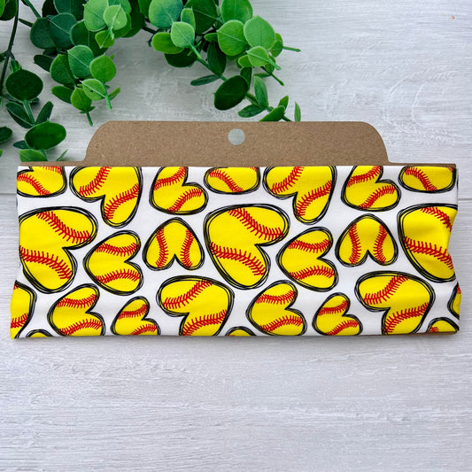 Softball Lover Twist Knot Headband