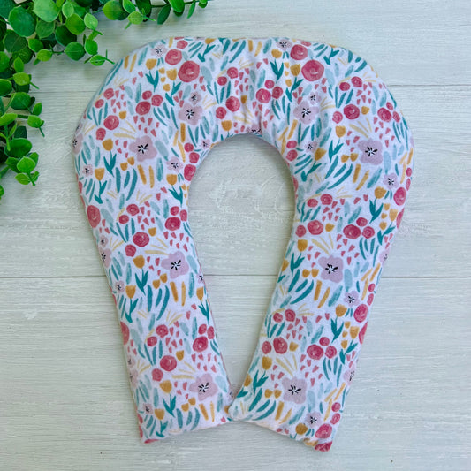 Floral Weighted Hot & Cold Neck Wrap | CrystalxClear Collection