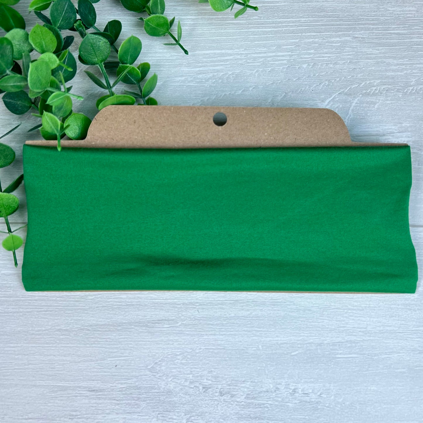 Solid Gumby Green Twist Knot Headband