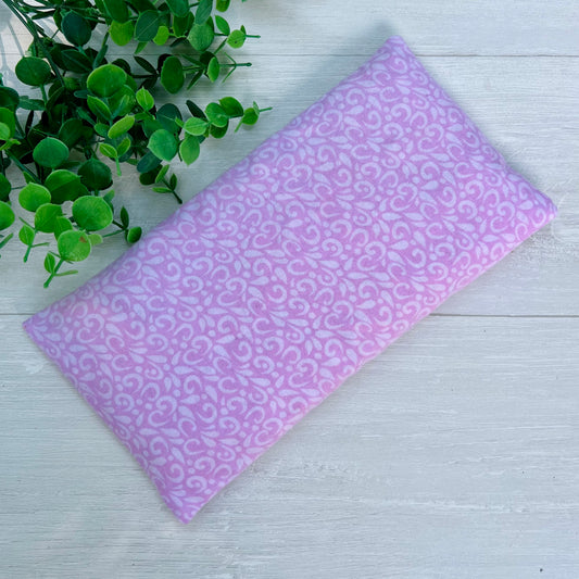Pink Swirls Original Microwave Heating Pad for Everyday Comfort | CrystalxClear Collection