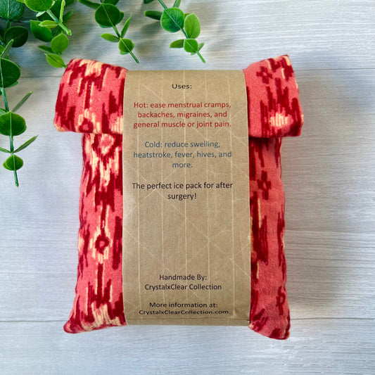 Red Aztec Allover - Original Reusable Therapy Pack