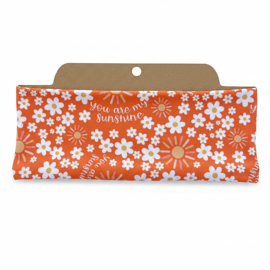 You Are My Sunshine Soft Stretch Twist Knot Headband | CrystalxClear Collection