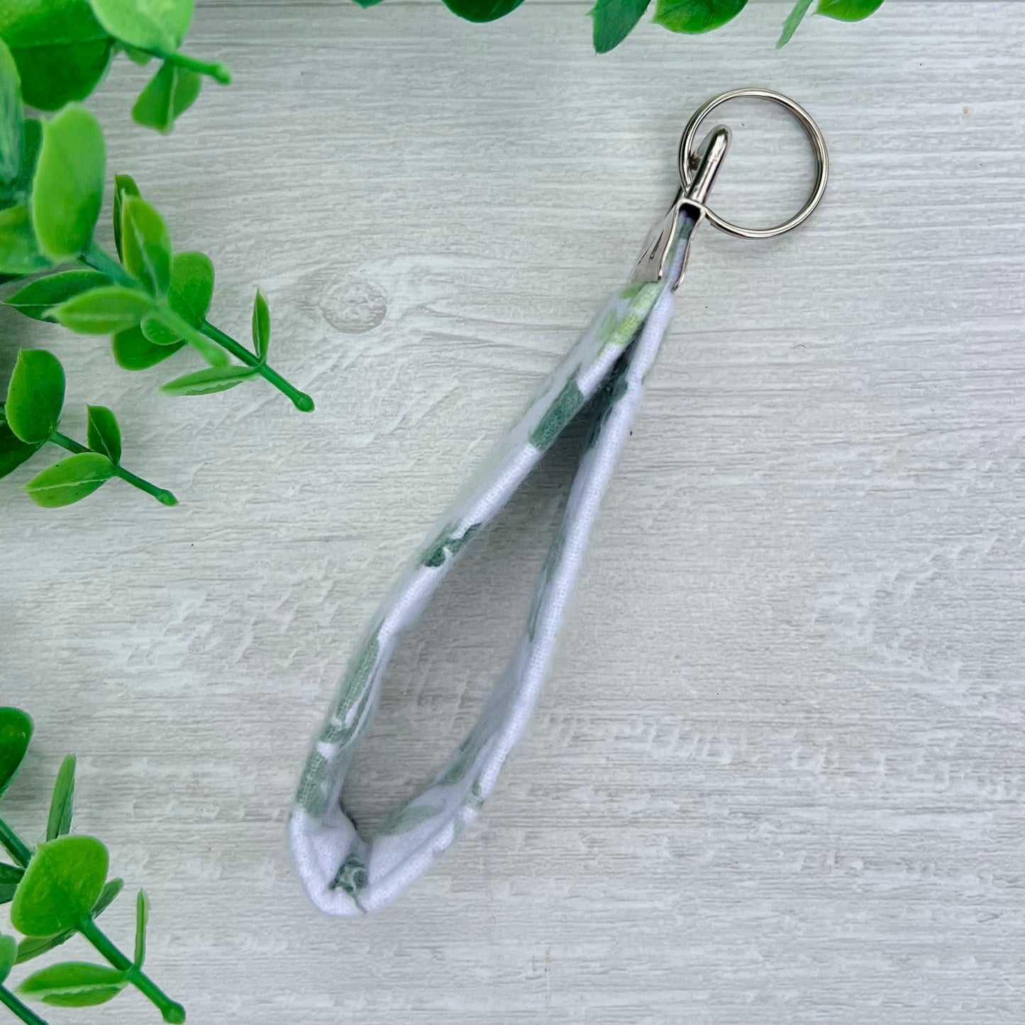Leaves Fabric Key Fob Handles for Easy Carrying | CrystalxClear Collection