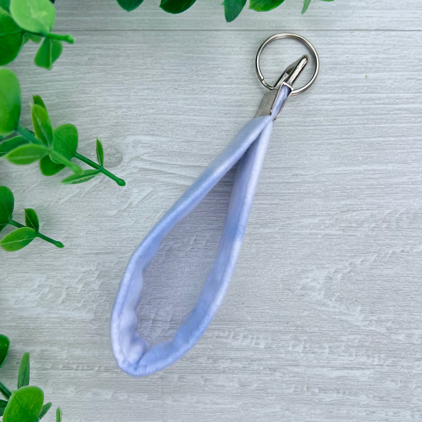 Clouds Fabric Key Fob Handles for Easy Carrying | CrystalxClear Collection