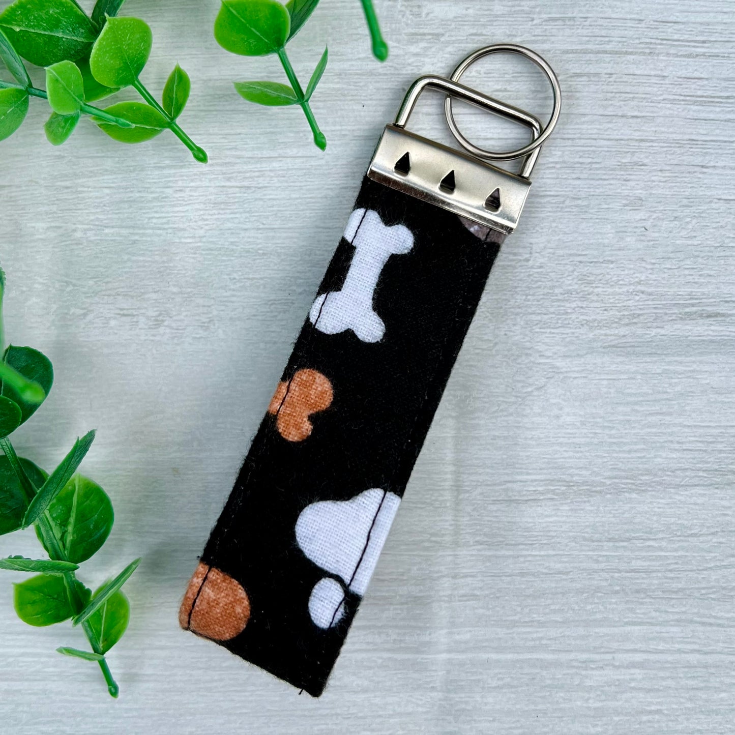 Paw Prints - Fabric Keychain Handle