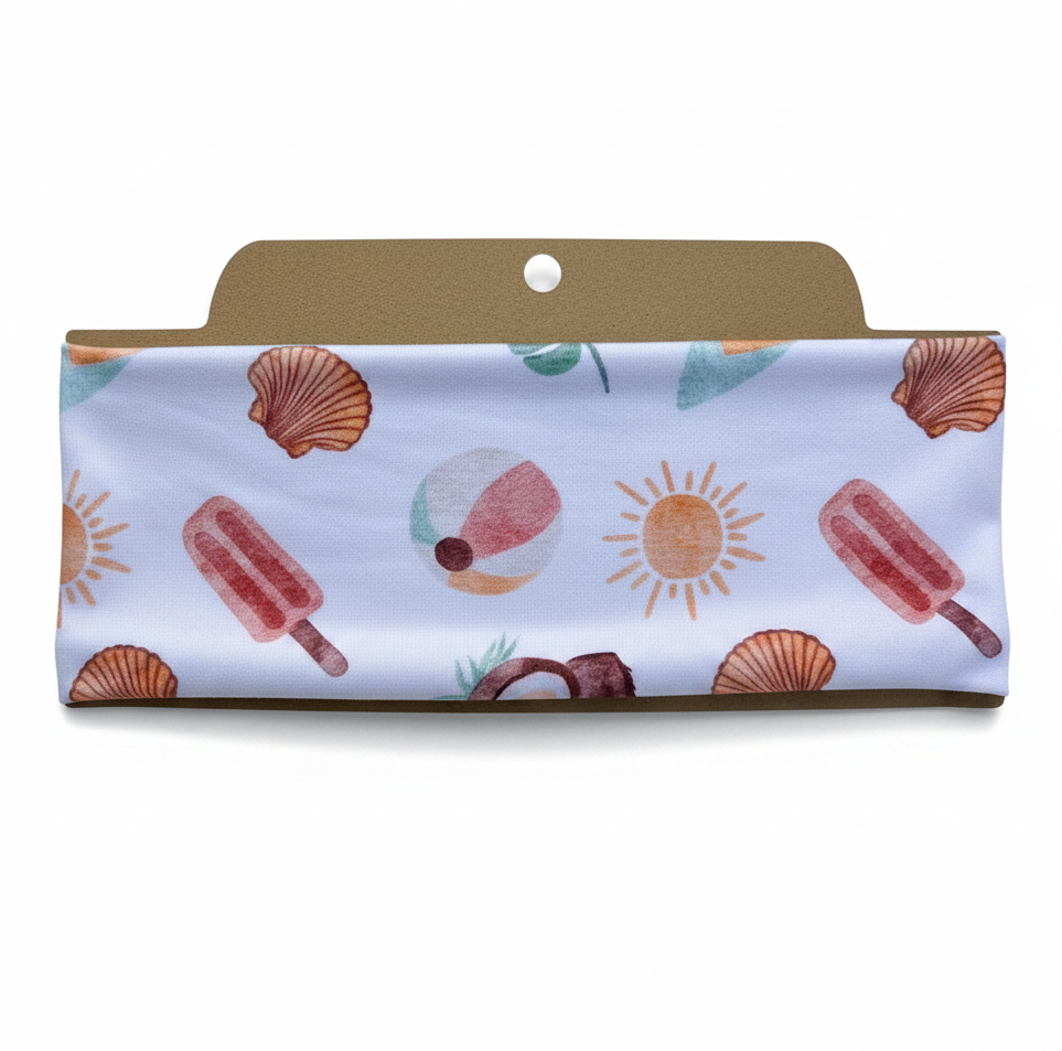 Sally Sells Seashells Soft Stretch Twist Knot Headband | CrystalxClear Collection