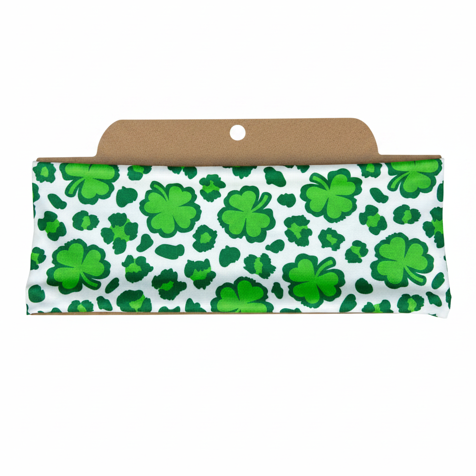 Lucky Leopard Soft Stretch Twist Knot Headband | CrystalxClear Collection