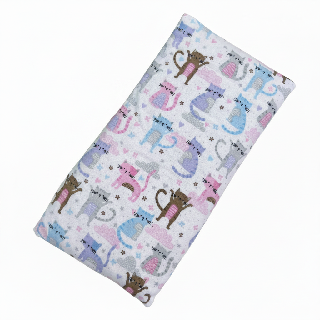 Colorful Cats Original Microwave Heating Pad for Everyday Comfort | CrystalxClear Collection