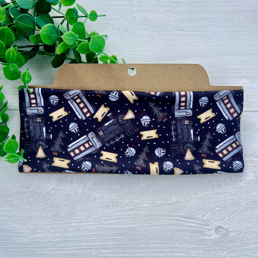 Believe Train Twist Knot Headband