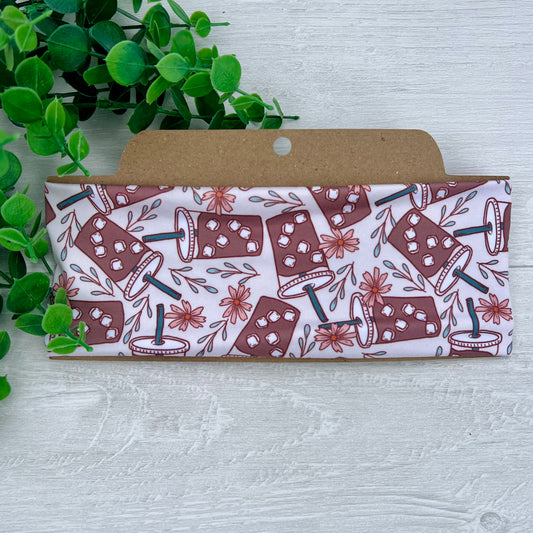 Iced Coffee Twist Knot Headband