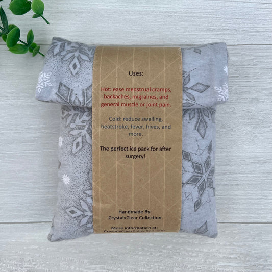 Gray on Gray Snowflake - Original Reusable Therapy Pack