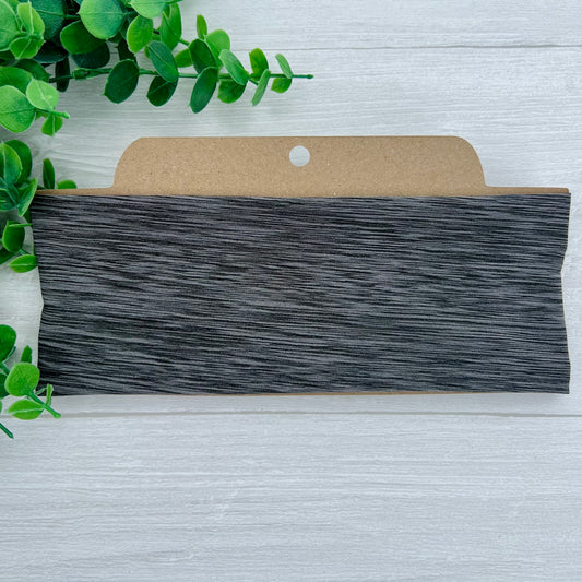 Heather Gray Soft Stretch Twist Knot Headband | CrystalxClear Collection