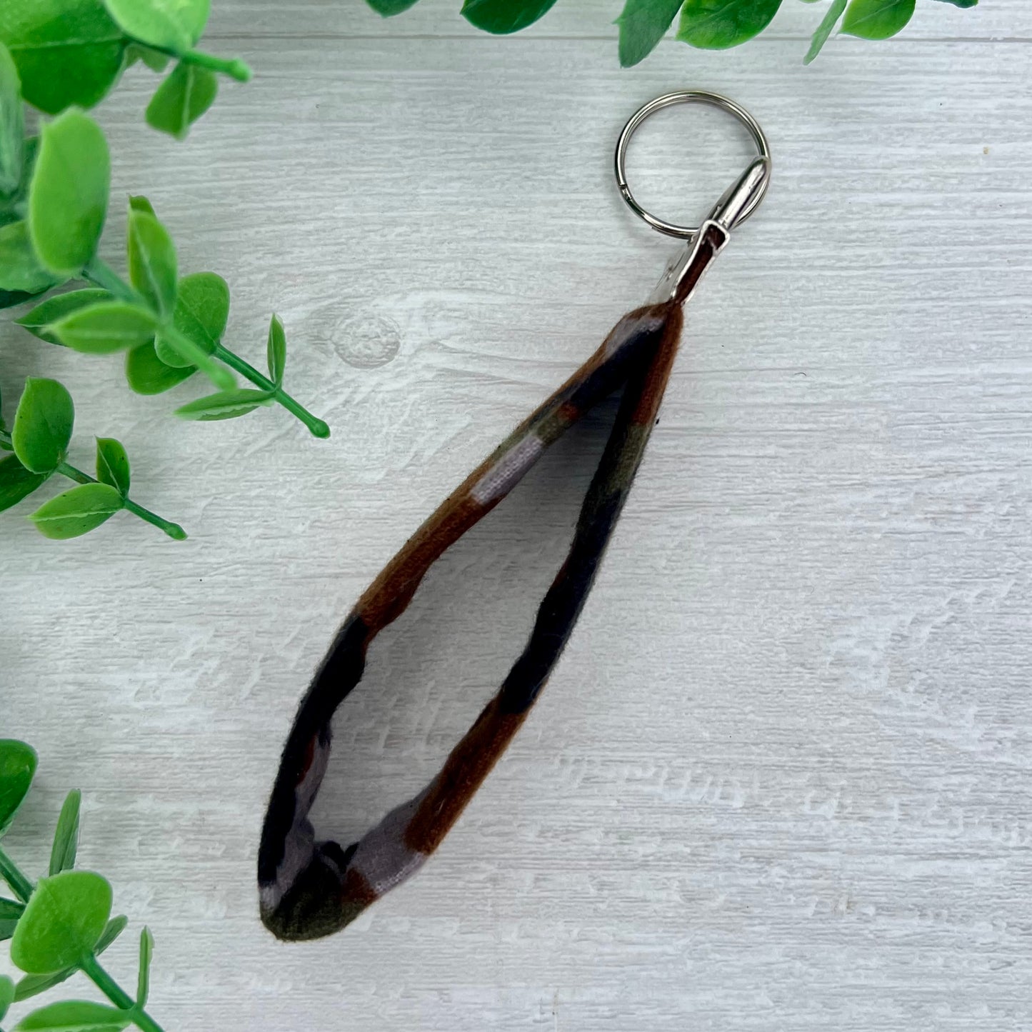Camo Fabric Key Fob Handles for Easy Carrying | CrystalxClear Collection
