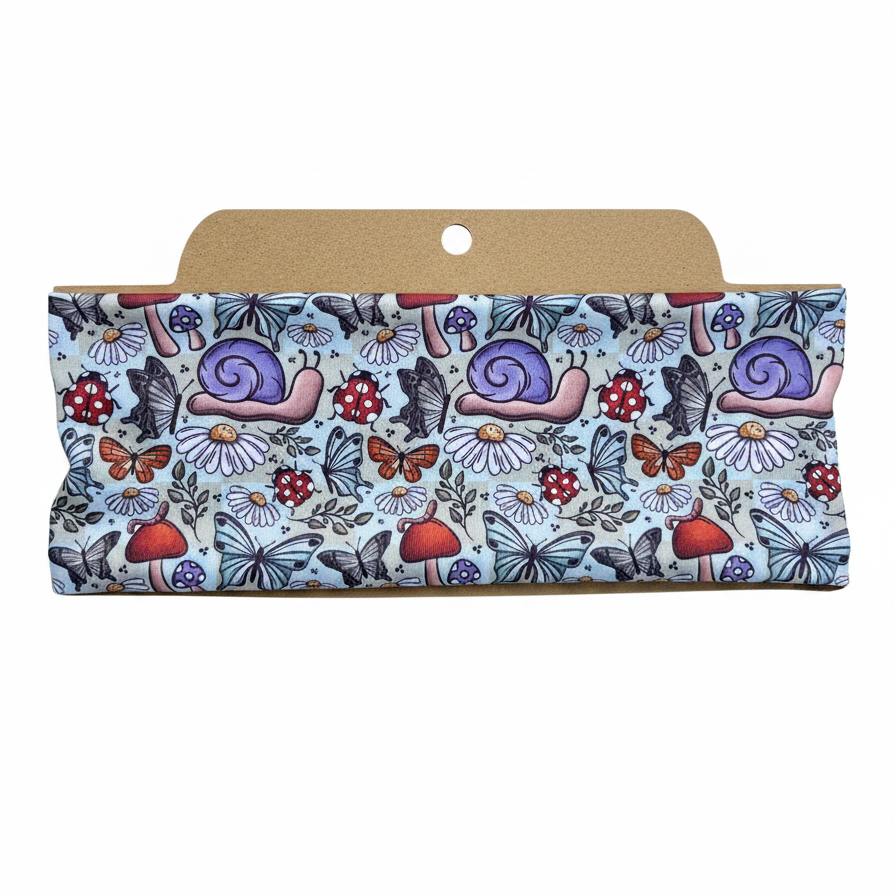 Snails in Wonderland Soft Stretch Twist Knot Headband | CrystalxClear Collection
