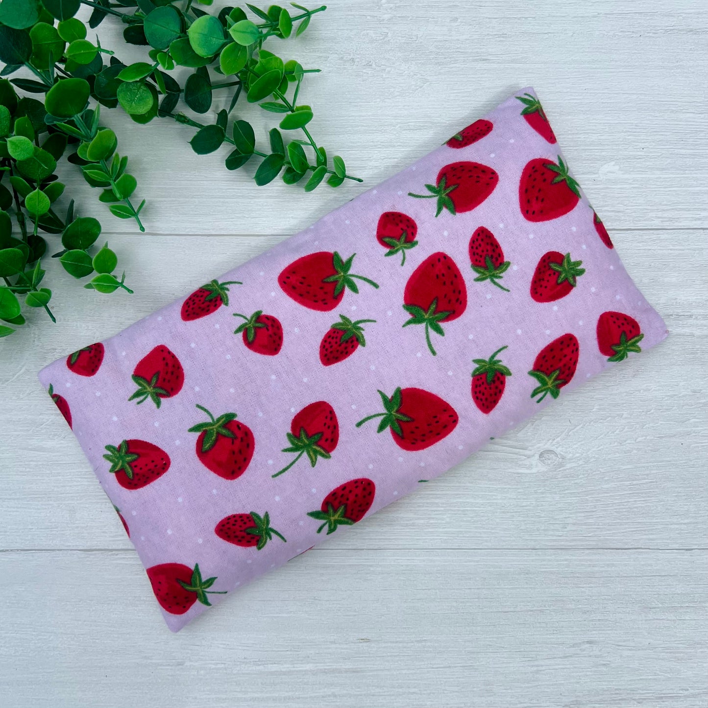 Strawberry Original Microwave Heating Pad for Everyday Comfort | CrystalxClear Collection