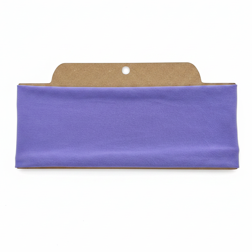 Solid Lilac Soft Stretch Twist Knot Headband | CrystalxClear Collection
