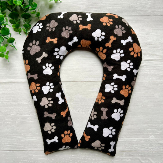 Paw Prints - Weighted Neck Wrap
