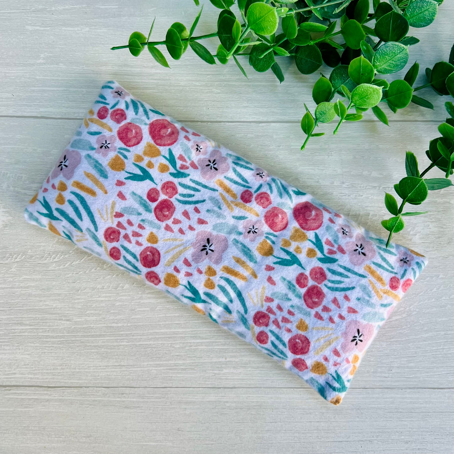 Floral Reusable Hot & Cold Eye Mask Therapy Pack | CrystalxClear Collection
