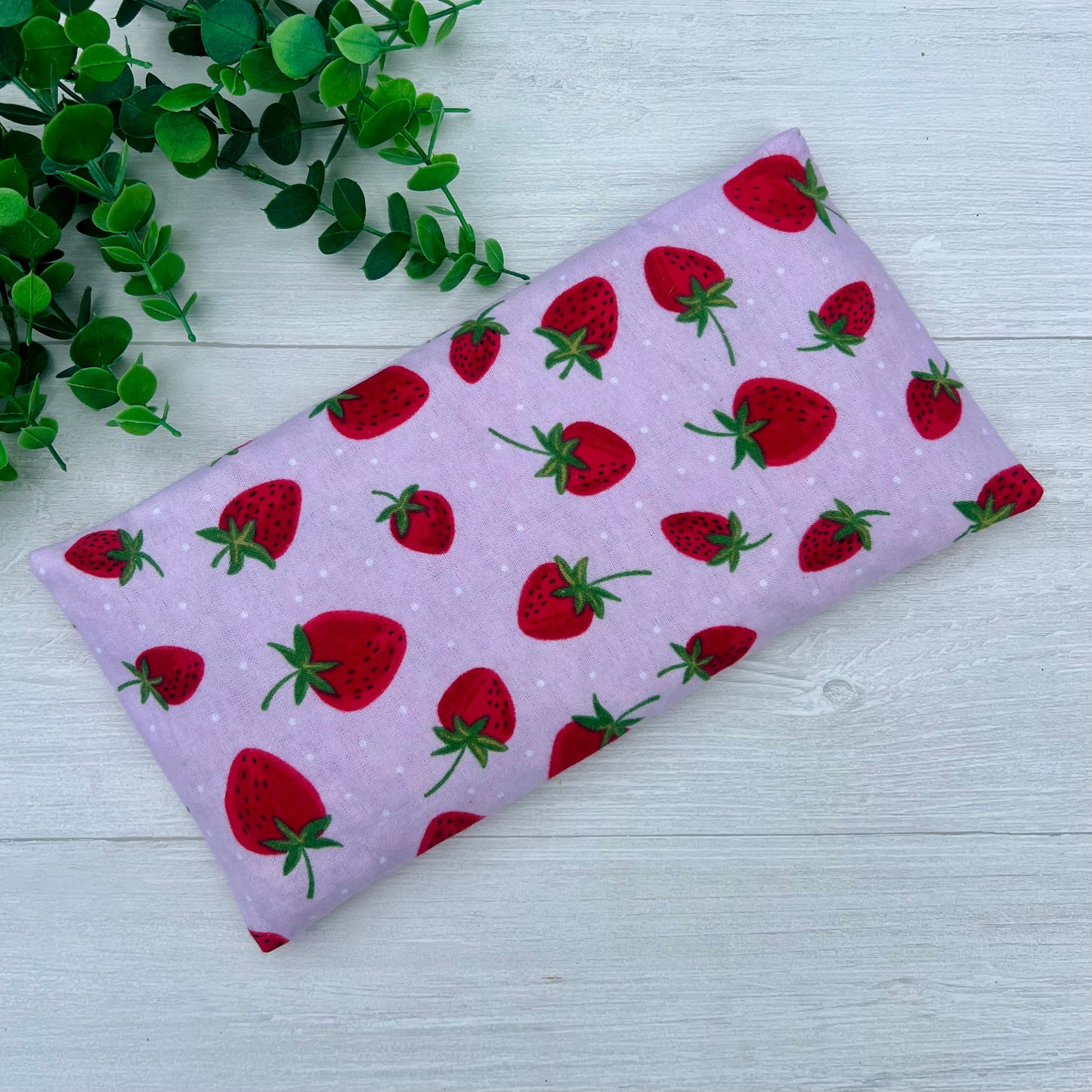 Strawberry Original Microwave Heating Pad for Everyday Comfort | CrystalxClear Collection