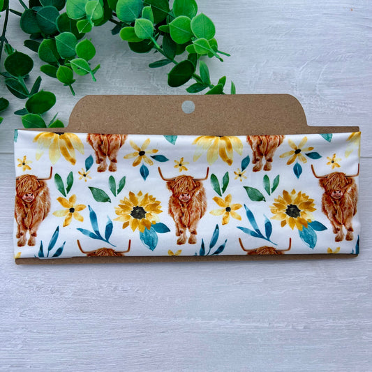 Highland Cow Twist Knot Headband