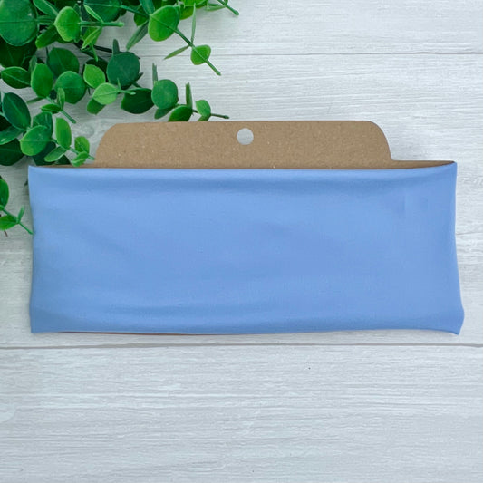 Solid Periwinkle Soft Stretch Twist Knot Headband | CrystalxClear Collection