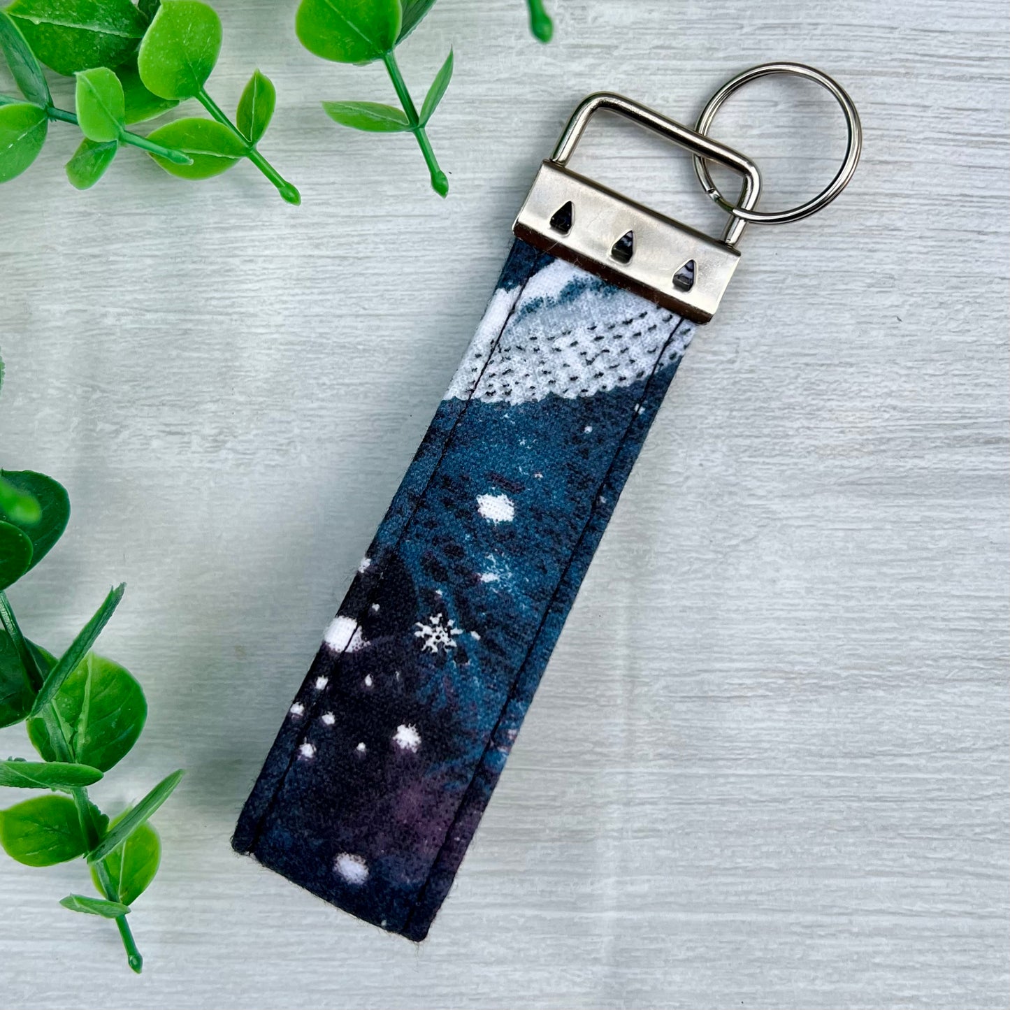 Winter Solstice - Fabric Keychain Handle