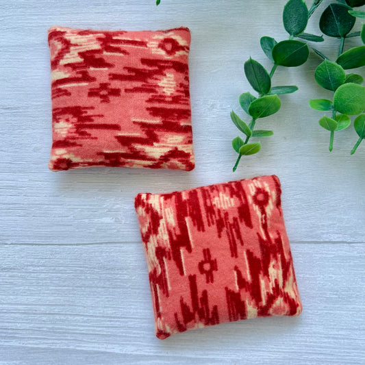 Red Aztec Allover - Mini Reusable Pack Set